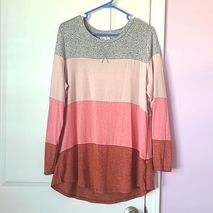 Maurices 24/7 Women's Soft Knit Long Sleeve Shirt Size 0X